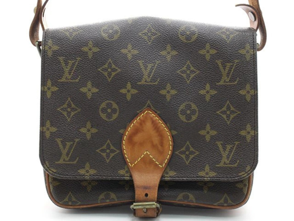 LOUIS VUITTON Cartouchiere Shoulder Bag Monogram
